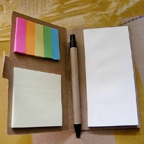 Eco Pen Note And Flag Set
